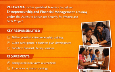 Call for Expressions of Interest: Entrepreneurship Training Opportunity